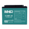 MHPower 6-DMF-58 Trakčná gélová, 12V/58Ah, Terminál D3 - M6, Deep Cycle 6-DMF-58