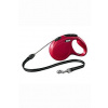 Vodítko FLEXI Classic NEW M lanko 5m / 20kg červená