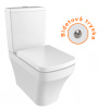 Creavit Sol - stojace RimOff WC + bidet 2v1 s UNI odpadom