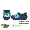 Plážové sandále svietiecie SHARK blue D.D.Step s LED - TOP AKCIA Veľkosť: 23