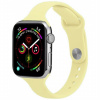AppleKing tenký silikónový remienok pre Apple Watch 41 mm / 40 mm / 38 mm - žltý - možnosť vrátiť tovar ZADARMO do 30tich dní