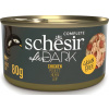 SSR SCHESIR After dark Chicken in broth - mokré krmivo pre mačky - 80g