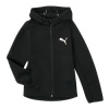 Puma Mikiny EVOSTRIPE CORE FZ HOODIE Čierna