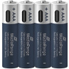 MediaRange nabíjacia USB-C Li-Ion batéria Micro AAA, 1,5V, 500 mAh, 4ks MRBAT160