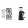 ECM Puristika PID, anthracite + Rocket Espresso SUPER FAUSTO, black