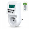 Elektronický časový programátor do zásuvky Displej TIMER Vypínač