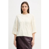 Kašmírový sveter United Colors of Benetton 10K1D10FE béžová S