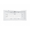 Obdĺžniková hydromasážna vaňa Sanovo ASTER KOMBI elektro 175x80 cm (AST_17580KE)