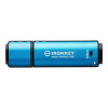 Kingston Technology IronKey Vault Privacy 50 USB kľúč 128 GB USB Typ-C 3.2 Gen 1 (3.1 Gen 1) Čierna, Modrá (IKVP50C/128GB)