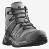 SALOMON Pánske turistické topánky X ULTRA 4 MID GTX sharkskin/quiet shade/black - grey Veľkosť EU: 43 1/3