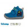 D.D.Step kožené topánky 070 barefoot - formula - sky blue Veľkosť-obuvi: 21