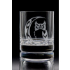 Atelier - Petr Vydra 2x Sklenice Whisky 280 ml - motiv Sova, Vyberte variantu nápojového skla s tímto motivem Barline 320 ml long drink sklenice