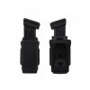 Euro Security Products Pouzdro ESP, rotační pro zásobník 9mm, černé, spona