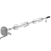 Grilovací ražeň s motorčekom, oceľ, 1000 mm-ForU-42247