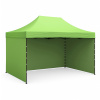 Aga – Nožnicový stánok PARTY, 3 × 4,5 m, svetlozelený