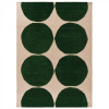 Designový vlněný koberec Marimekko Isot Kivet zelený 132507 Brink & Campman 140 x 200