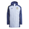 adidas Sweden Tiro 24 Club Parka Adults Chalk Blue/Team XS