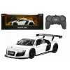 ŠPORTOVÉ AUTO NA DIAĽKOVÉ OVLÁDANIE AUTO RC AUDI R8 BIELE 1:18 DIAĽKOVÉ OVLÁDANIE