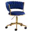 Otočné kreslo 4Rico QS-GW01G Farba: Modrá