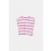 Detské bavlnené tričko United Colors of Benetton 3SL3C10OW.G.Seasonal ružová 150
