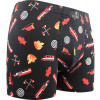 Lonka Kevin Image Pánske boxerky BM000000626500101180 hasiči/čierna XL