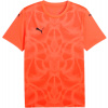 Pánske futbalové tričko Puma, TEAMGLORY JERSEY oranžová,čierna S