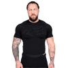 Pánske tričko GymBeam Static Seamless T-shirt Black XL