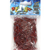 Rainbow Loom Original - gumičky - 600ks - stredoveké červené