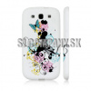 Silikónový obal Samsung Galaxy S III – Butterfly Swirl Multi