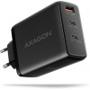 Axagon ACU-DPQ100, USB-A + dual USB-C, 100W, čierna ACU-DPQ100
