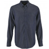 SOĽS Barry Men Pánska košeľa s dlhým rukávom SL02100 Denim brut 3XL