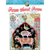 Creative Haven Farm Sweet Farm, antistresové omaľovánky, Marjorie Sarnat