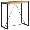 Barový stôl 100x55x110 cm masívne recyklované drevo-ForU-351718