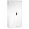 Kancelárska skriňa Acurado, krídlové dvere, na odevy 930x500x1950 mm, biela