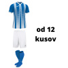 Futbalová sada Joma Tiger II pre mužstvo, od 12 kusov, modrá / biela počet ks v sade: 17 hráčskych setov
