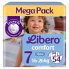 Libero Comfort Mega Pack balenie plienok 16-26 kg Junior 7 (54 ks) Libero