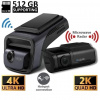 Autokamera 2-kanálová 4K+2K, mikrovlnný Radar senzor 2x Thinkware U3000 2CH