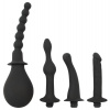 Black Velvets Silicone Douche - intímna sprcha s 4 nástavcami