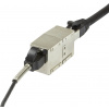 Logilink Patchkabelverbinder 1:1 Cat.6 STP, 2xRJ45 Metalgeh.