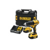 DEWALT Aku skrutkovač 18 V (2 x 4,0 Ah batéria + nabíjačka + TSTAK) DCD777M2T