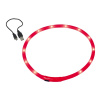 NOBBY LED OBOJOK VISIBLE ČERVENÝ USB DOBÍJATEĽNÝ 70CM.