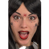 Nálepky na tvár Pavúky Halloween