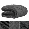 Čierna prikrývka 200x220 cm polyester