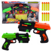LEAN TOYS Sada 2 pištolí na penové šípky