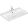 VILLEROY & BOCH Avento umývadlo na skrinku s otvorom, s prepadom, 800 x 470 mm, biela alpská, s povrchom CeramicPlus, 415680R1