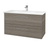 Dreja Umývadlová skrinka GIO SZZ2 100 - D03 Cafe / Úchytka T02 / D03 Cafe