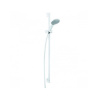 KLUDI Freshline sprchová súprava, 90 cm sprchová tyč, 1-polohová ručná sprcha (priemer 120 mm), biela/chróm, 6784091-00