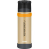 Thermos Termoska so šálkou do extrémnych podmienok - sand beige 0,9