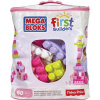 Stavebnice Megabloks - dívčí sada 60 Ks (Stavebnice pro nejmenší. Stavebnice Megabloks pro děti od 1 roku do 5 let)