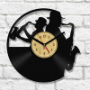Hodiny - Nástenné hodiny s vinylové platne Jazz (Hodiny - Nástenné hodiny s vinylové platne Jazz)